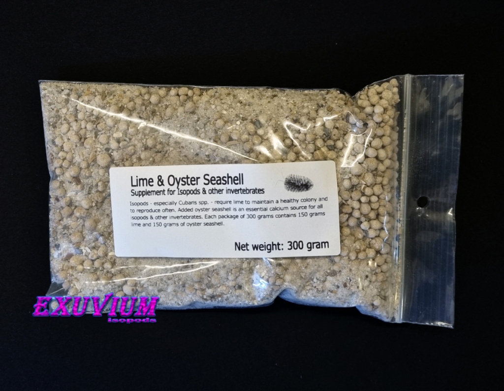 limestone granules and oyster seashell for arthropods (isopods, millipedes, snails etc.) in stock, for sale