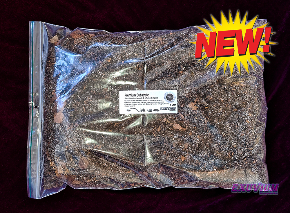 premium substrate for millipedes, isopods and other invertebrates for sale
