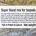 Super boost mix 1 food for isopods